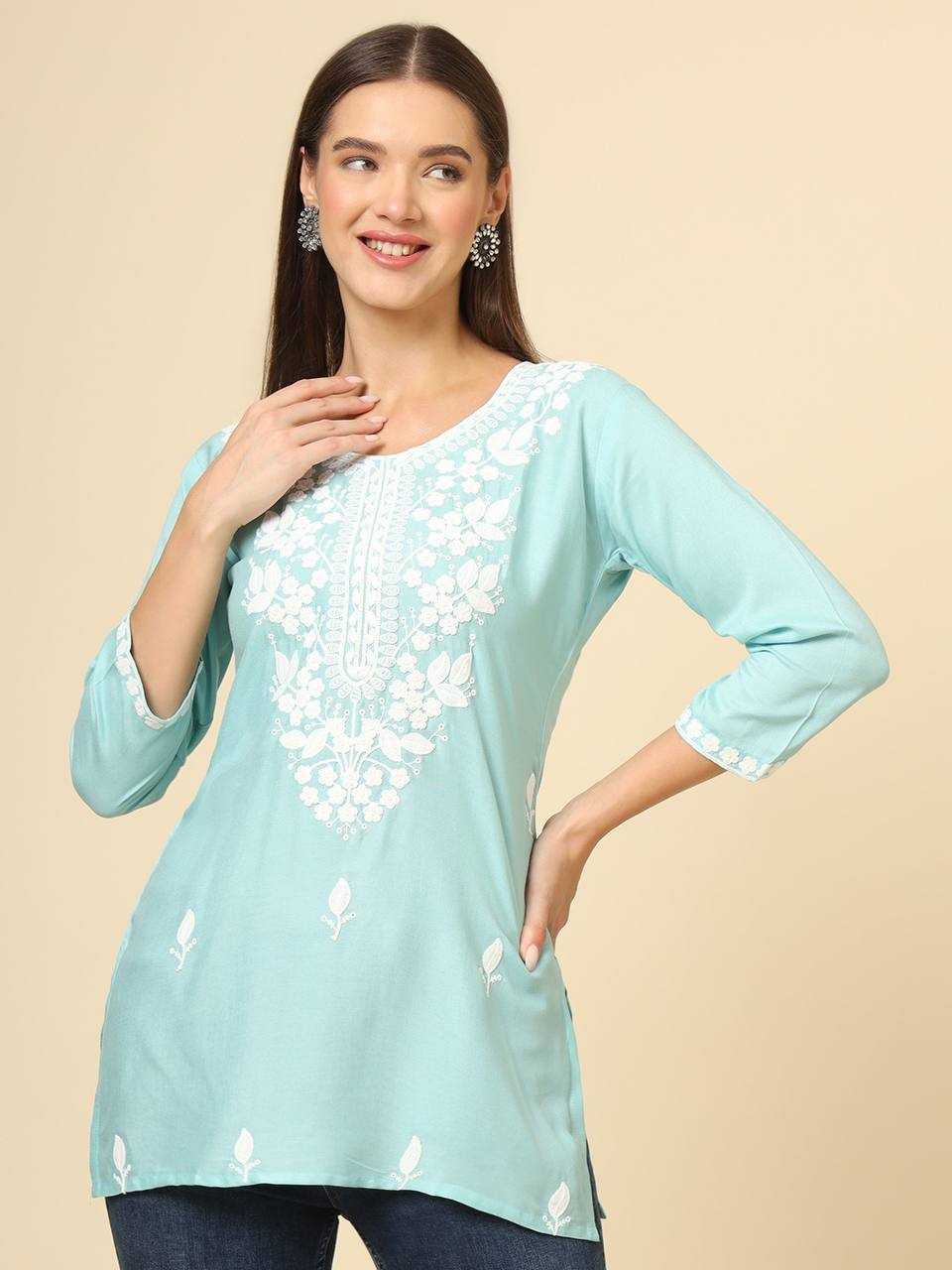 YNF REYON RVL Fabric WHOLESALE KURTI MANUFACTURER